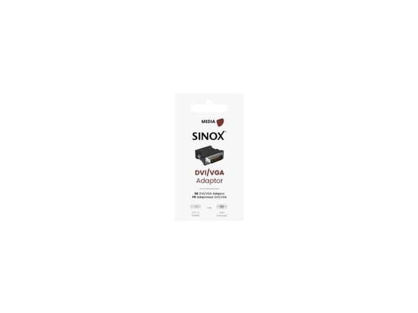 Sinox SOC04017, DVI-A, VGA (D-Sub), Hankjønn, Hunkjønn, Rett, Rett