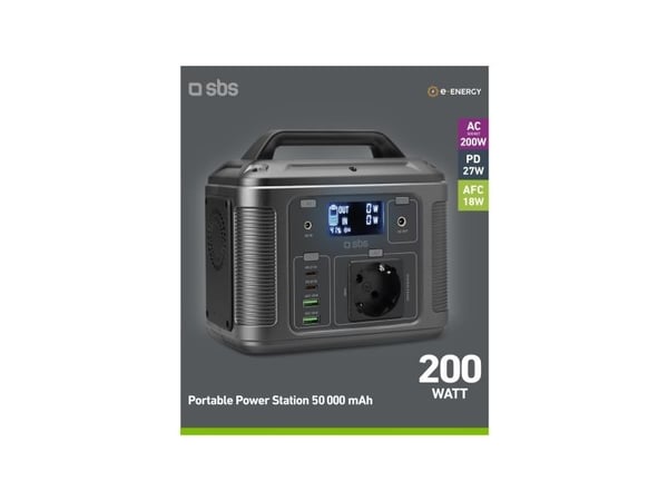 SBS TEPOWST200W Yleislatausasema med 200 Watt