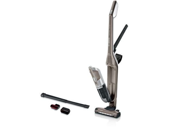Bosch Flexxo BBH3ALL23 - Støvsuger - pinne/håndholdt (2-i-1) - uten pose - uten kabel - champagnemetallisk