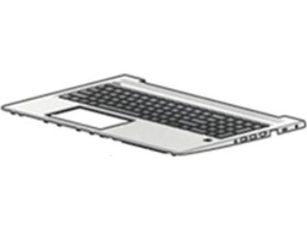 HP - Erstatningstastatur for bærbar PC - med ClickPad - Italiensk - for ProBook 450 G6 Notebook, 455r G6 Notebook