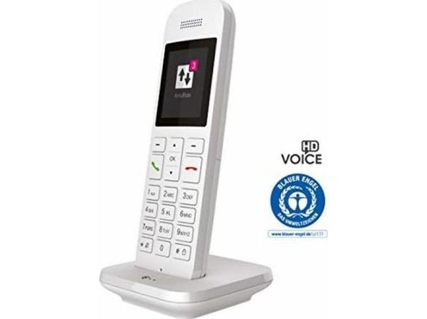Deutsche Telekom Speedphone 12 - Trådløst ekstra håndsett - DECT\CAT-iq - hvit
