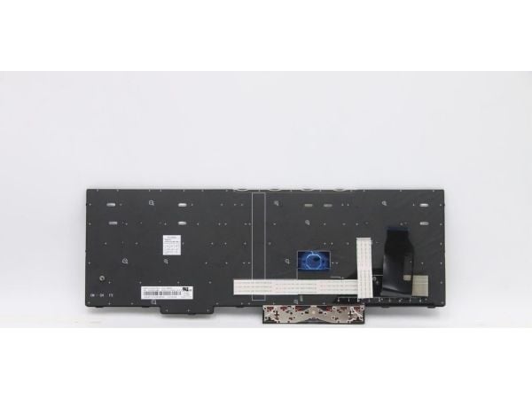 Lite-On - Erstatningstastatur for bærbar PC - bakbelysning - Tysk - svart - for ThinkPad P15s Gen 1 20T4, 20T5