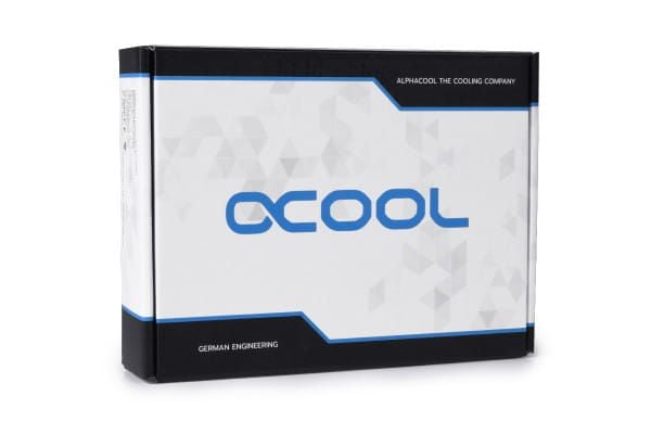 Alphacool 13024, Slangekontakt, Acetal, Kobber (Cu), 1/4", 0,8 stang, CE, FC, RoHS, 56 mm