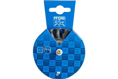 PFERD 43702001, Slibebørste, Universel, 25000 rpm, Rund, 6 mm, 7,6 cm