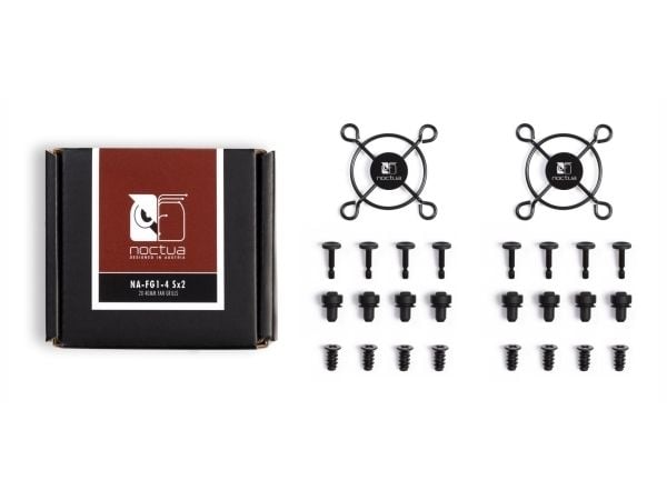 Noctua NA-FG1-4 SX2, Viftegrill, Stål, 4 cm, 32 x 32 mm, 2 stykker, Boks