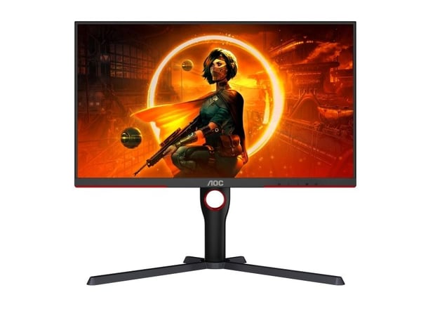 AOC G3 Q27G3XMN/BK, 68,6 cm (27"), 2560 x 1440 pikseliä, 2K Ultra HD, LED, 1 ms, musta, Punainen
