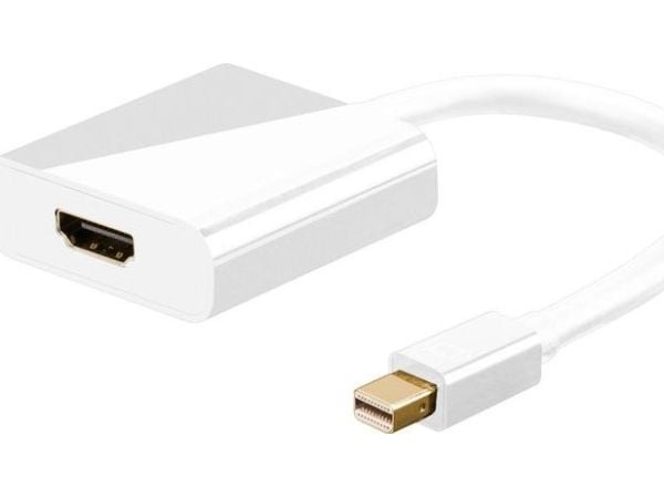 Goobay 51729, 0.15 m, Mini DisplayPort, HDMI Type A (Standard), urosliitin, naarasliitin, suora