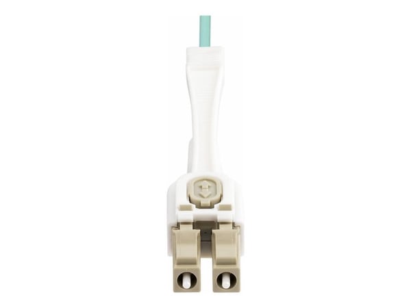 Startech 3m (10ft) LC to LC (UPC) OM4 Multimode Fiber Optic Cable w/Push Pull Tabs, 50/125µm, 100G Networks, Bend Insensitive, Low Insertion Loss -...