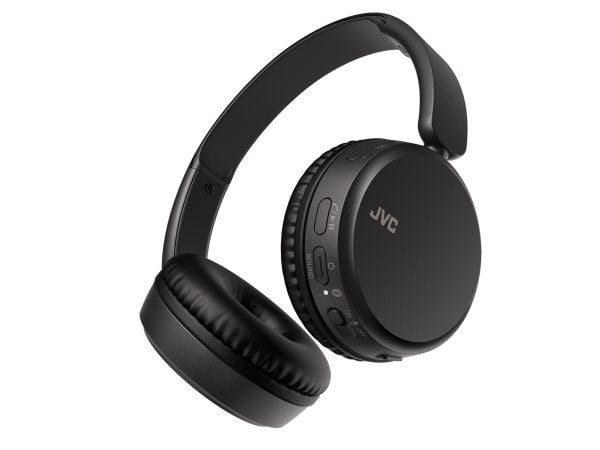 JVC HA-S36W-BU svarte dynamiske hodetelefoner med mikrofon