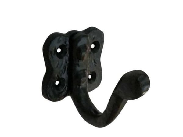 Okko Single Robe Hook Gb-2504 125X100mm Black