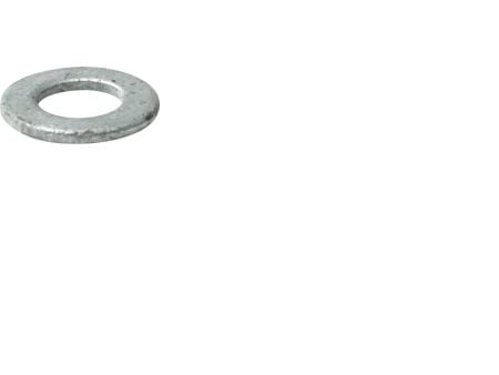 Skive M8 DIN 125A varmforzinket - (200 stk.)