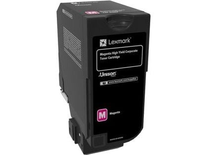 Lexmark - Høy ytelse - magenta - original - tonerpatron LCCP, Lexmark Corporate - for Lexmark CS725de, CS725dte