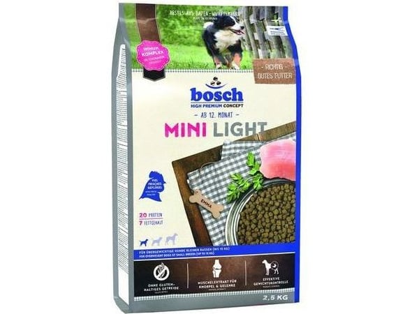 BOSCH Mini Light - tørfoder til hunde - 2,5 kg