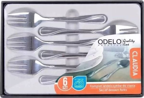 Odelo deige-/kakestykker til kakeform - 1167 CLAUDIA 6 deler