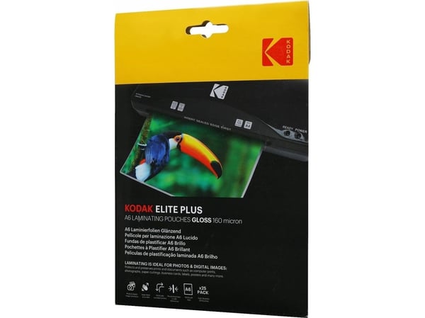 Kodak laminointikalvo 25 kpl A6 10x15 cm / 160 mikronia / Cat 3650-667