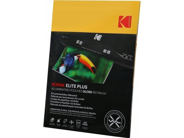 Kodak laminointikalvo 50 kpl A3 30x42 cm / 160 mikronia / Cat 3650-669