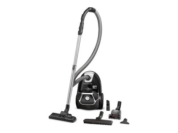 Rowenta Compact Power RO3985, 750 W, Sylinteripölynimuri, Kuiva, Pölypussi, 3 L, Hygieniasuodatin