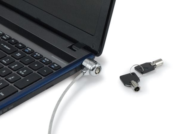 Conceptronic CNBSLOCK15T, 1,5 m, 2 näppäintä, hopea
