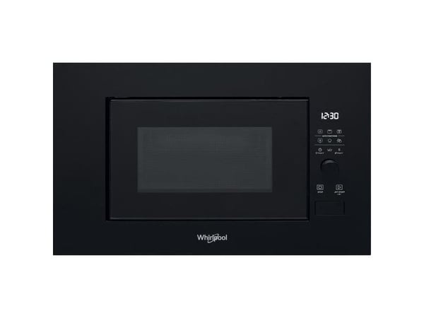 Whirlpool WMF200GNB - Mikrobølgeovn med grill - innebygd - 20 liter - 800 W - svart