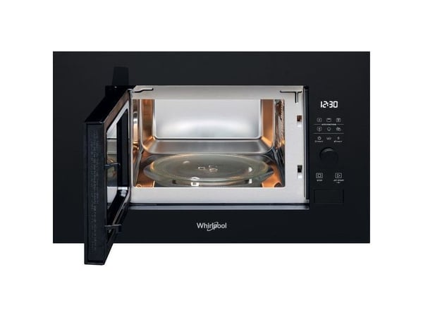 Whirlpool WMF200GNB - Mikrobølgeovn med grill - innebygd - 20 liter - 800 W - svart