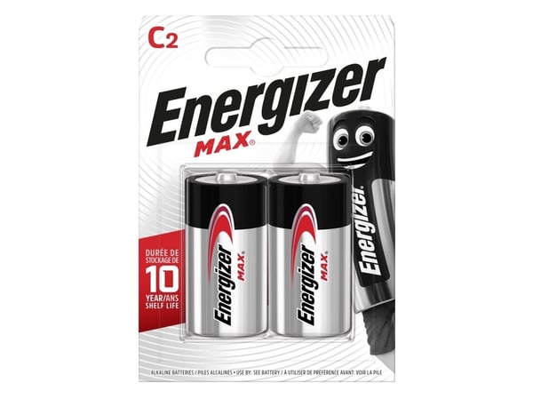 Energizer Max E93 - Batteri 2 x LR14 / C type - Alkalisk