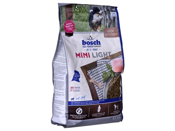 Bosch djurfoder Mini Light – 2,5 kg