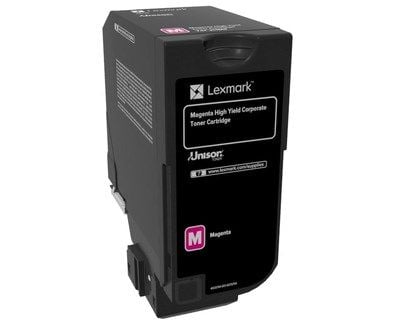 Lexmark - Høy ytelse - magenta - original - tonerpatron LCCP, Lexmark Corporate - for Lexmark CS725de, CS725dte