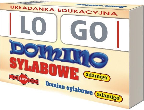Stavelsesdominoer - ADAMIGO pedagogisk puslespill