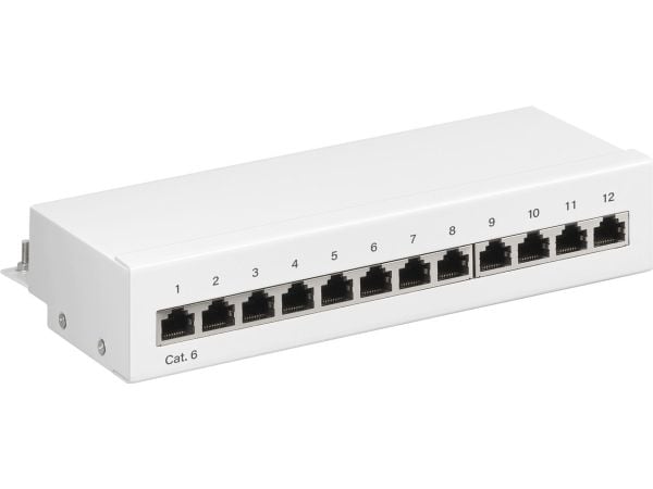 Goobay 62070 - RJ45 - Cat6 - 22/26 - Valkoinen - 212 mm - 109 mm (62070)