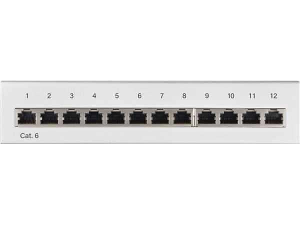 Goobay 62070 - RJ45 - Cat6 - 22/26 - Valkoinen - 212 mm - 109 mm (62070)