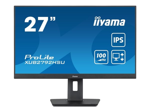 iiyama XUB2792HSU-B6, 68,6 cm (27"), 1920 x 1080 pixlar, Full HD, LED, 0,4 ms, Svart