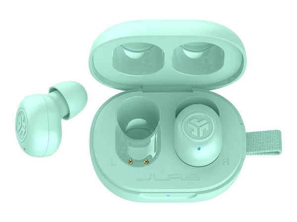 JLab JBuds Mini, Langaton, Puhelut/Musiikki, 20 - 20000 Hz, Kuulokkeet, Vedenvärinen