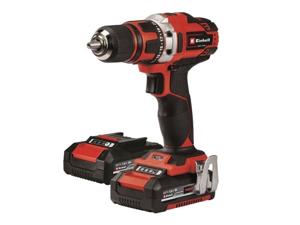 Einhell 4513939, Elektrisk skrutrekker, Rød, 18 V, Lithium-Ion (Li-Ion), 205 mm, 55 mm