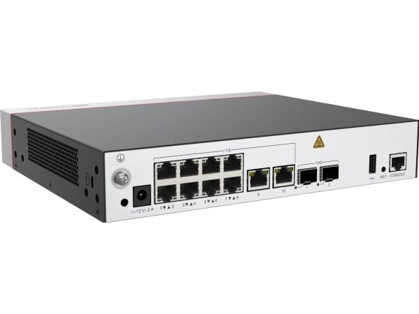 Huawei NetEngine AC650-128AP - Ruter 10-porters svitsj - 10GbE - WAN-porter: 2 - rackmonterbar, veggmonterbar