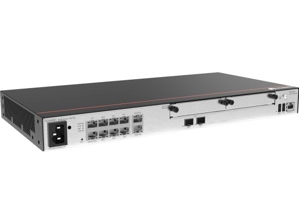 Huawei NetEngine AR720 - Ruter 8-portssvitsj - 1GbE - WAN-porter: 2 - side til side-luftflyt - rackmonterbar, veggmonterbar