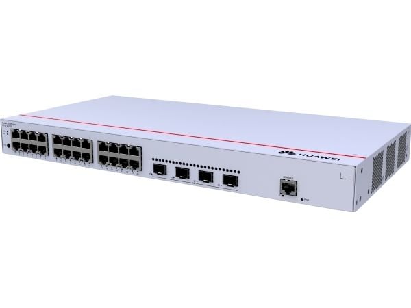 Huawei CloudEngine S310-24T4S - Switch - Styrt - 24 x 10/100/1000 + 4 x Gigabit SFP - side til side-luftflyt - rackmonterbar