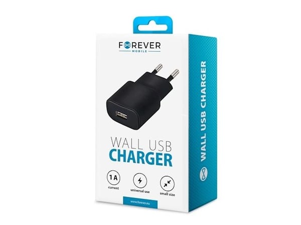 Forever GSM032671, Sisätila, AC, Musta