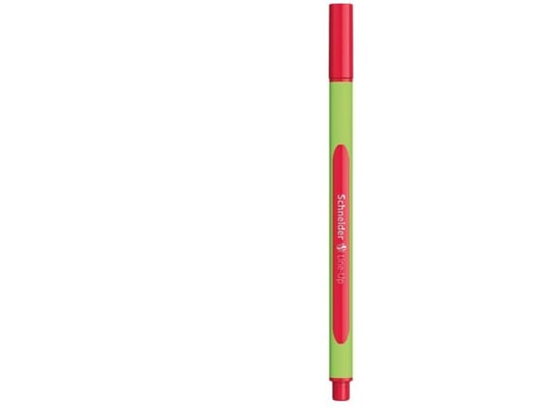 Schneider Schreibgeräte Line-Up, Rød, Grønn, Rød, 0,4 mm, Plast, Trekant, neon-red