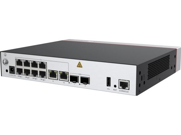Huawei NetEngine AC650-256AP - Ruter 10-porters svitsj - 10GbE - WAN-porter: 2 - rackmonterbar, veggmonterbar