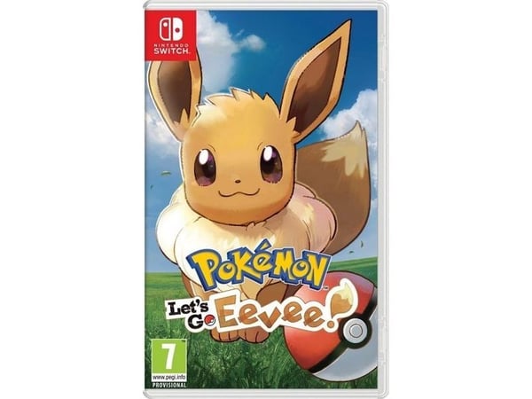 Nintendo Pokémon: Let''s Go, Eevee!, Nintendo Switch, Flerspillermodus, RP (Rating Pending)
