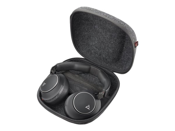 HP Poly Voyager Surround 80 UC - Voyager Surround 80 series - headset - fullstorlek - Bluetooth - trådlös - aktiv brusradering - USB-C via Bluetoot...