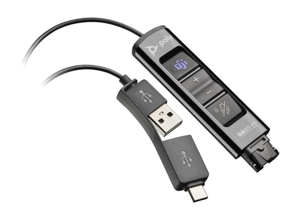 HP Poly DA85-M - Ljudkort - USB - för Victus by HP Laptop 16; Laptop 14, 15, 17; Pavilion Plus Laptop 14, 16