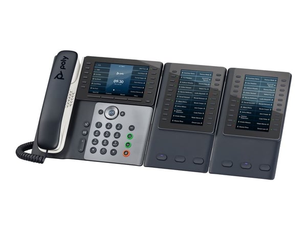HP Poly Edge E Expansion Module - Tastutvidelsesmodul for VoIP-telefon - 22 multifunksjonelle linjetaster - for Poly Edge E400, E500