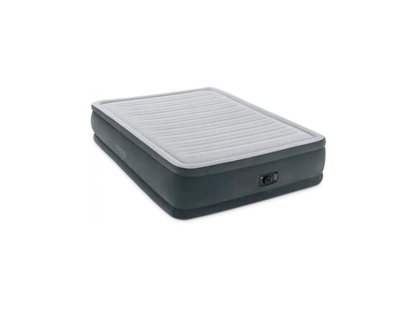 Intex DuraBeam Comfort-Plush Elevated, Dobbel Madrass, Rektangel, Inne & Ute, Innebygd luftpumpe