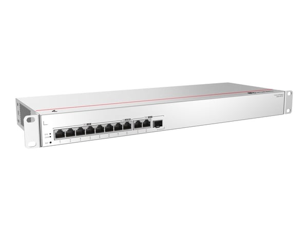 Huawei eKitEngine S380-H8T3ST - Kytkin - Hallittu - 8 x 10/100/1000 - Telineasennettava
