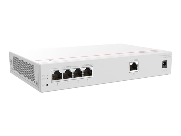 Huawei eKitEngine S380-L4T1T - Kytkin - Hallittu - 4 x 10/100/1000 - Telineasennettava