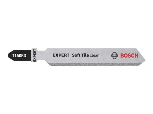 Bosch Expert Soft Tile Clean T150RD - Stikksagblad - for soft tile - 3 deler - T-skaft - lengde: 83 mm