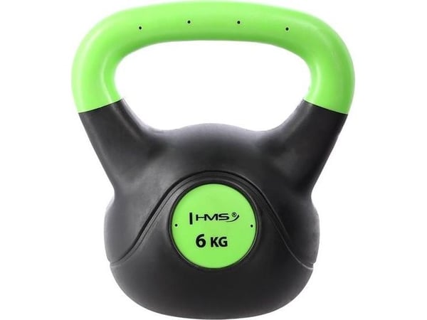 Kettlebell HMS KPC06 støpt bitumen 6 kg Kettlebell HMS KPC06 støpt bitumen 6 kg