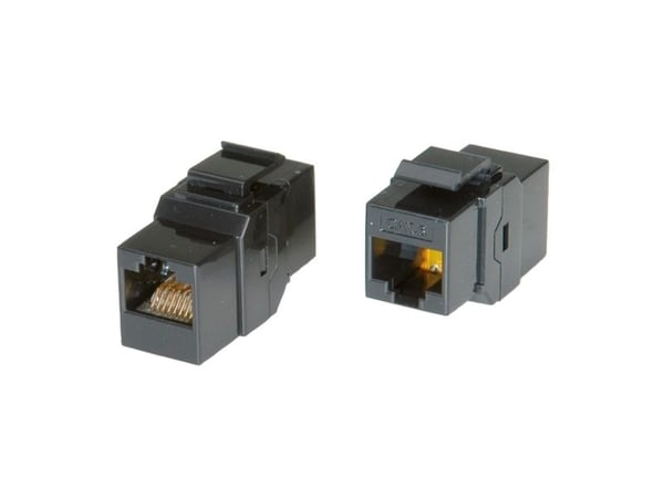 ROLINE 21173106, RJ-45, Sort, Hunkjønn/Hunkjønn, Cat6e, U/UTP (UTP), 6,3 g