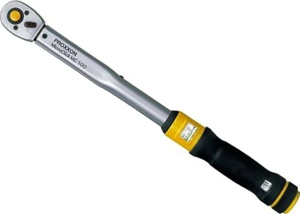 Proxxon MicroClick MC 100, Momenttiavain, Nm, Mekaaninen, 3/8", musta, 430 mm